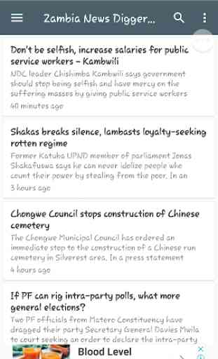 Combined Zambian Newspapers 4