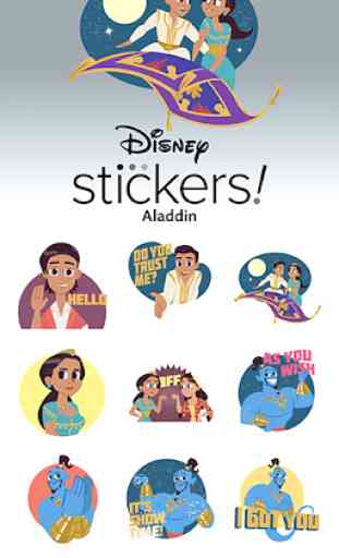 Disney Stickers: Aladdin 4
