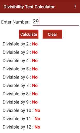 Divisibility Test Calculator 3