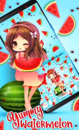 Foodie Watermelon Keyboard 1