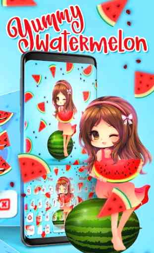 Foodie Watermelon Keyboard 2
