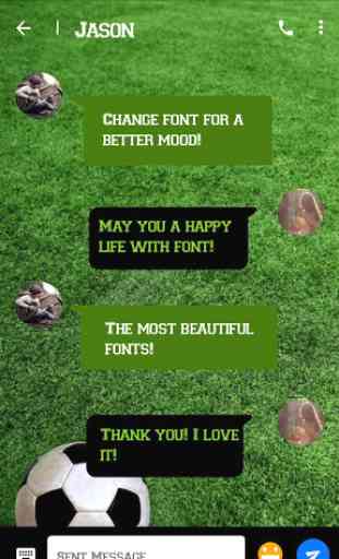 Football Font for FlipFont , Cool Fonts Text Free 2