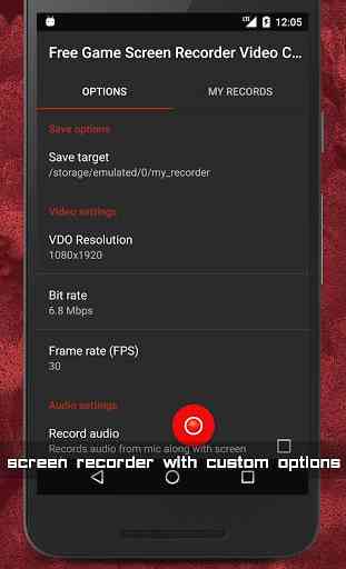 Free Game Screen Recorder Video Capture App 2