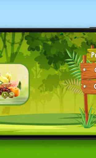 Fruits and vegetables for kids - learn fast & free 3