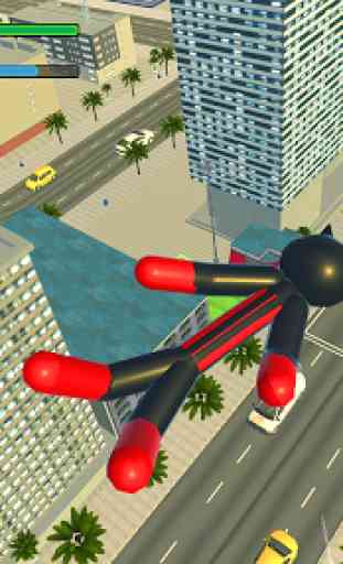 Gangster Stickman Super Hero: City Crime Simulator 4