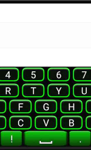Green Neon Keyboard 4