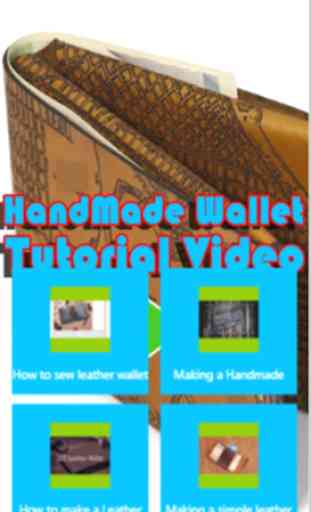 HandMade Wallet Tutorial 1