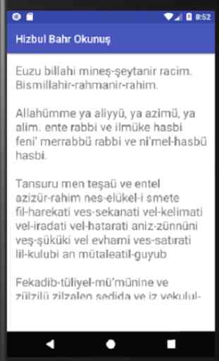 Hizbul Bahr Duası 1