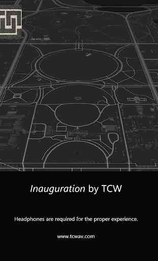 Inauguration (Spatial Audio App) 3