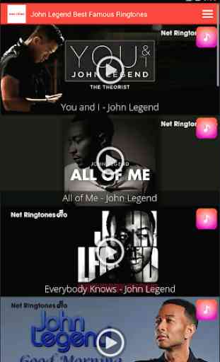 John Legend Best Famous Ringtones 3