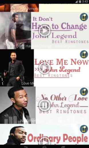 John Legend - Best Ringtones 2