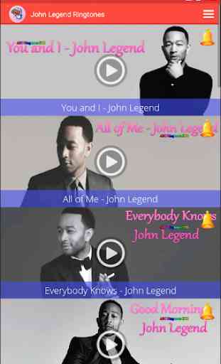 John Legend Top Ringtones 2