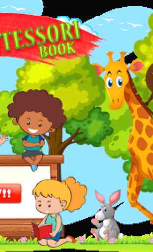 Kids ABC Montessori School Book 1