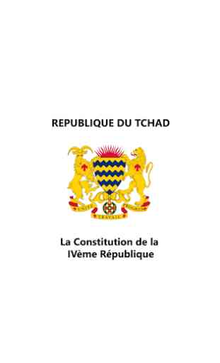 La Constitution du Tchad (IVème République) 1