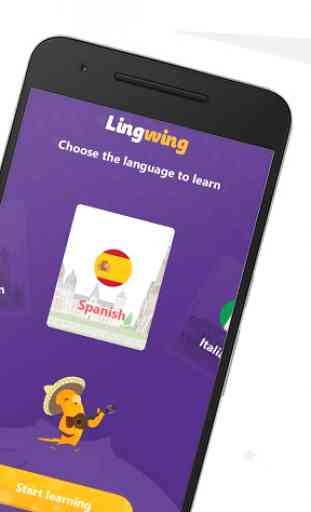 Lingwing - Language learning app 2
