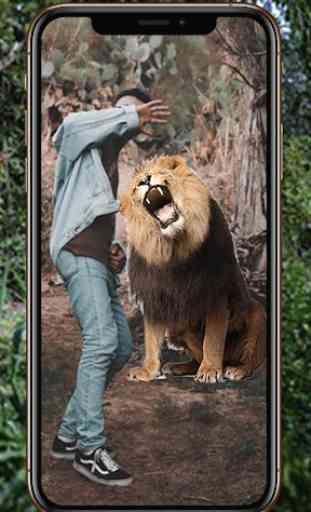 Lion Photo Editor – Tiger Photo Frames 1