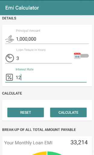 Loan EMI Calculator (Mortgage) 2