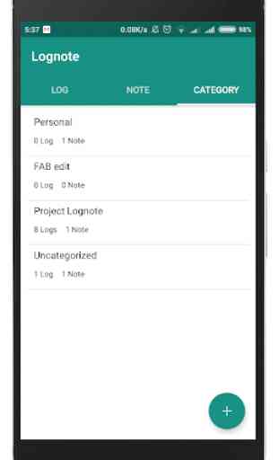 Lognote - Simple Log and Note 3