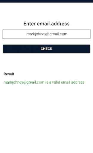 Mail Checker : Verify email address 3