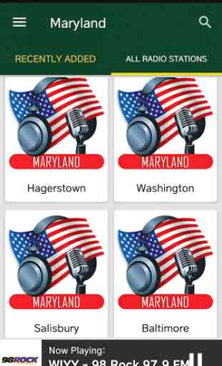 Maryland Radio Stations - USA 4