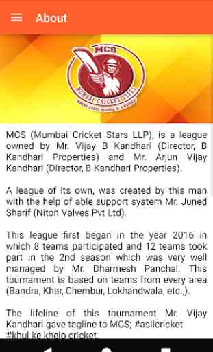 MCS - Mumbai Cricket Stars LLP 2