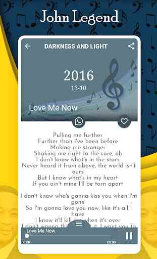 Music Player - John Legend All Songs Lyrics 4