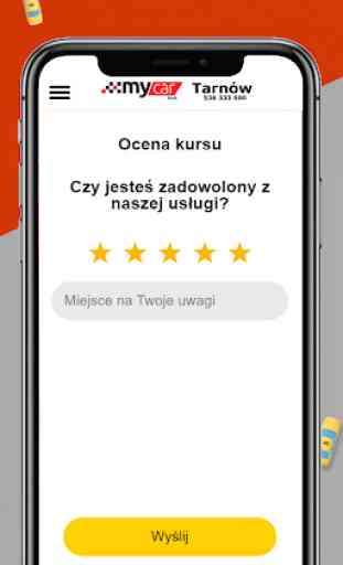 myCar Taxi Tarnów 536 333 000 4