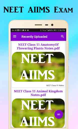 NEET AIIMS Notes & Papers - New CBT Pattern 1