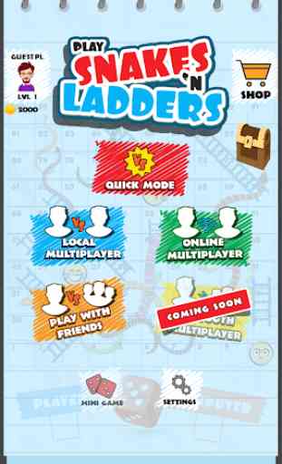 Play Snakes & Ladders 1