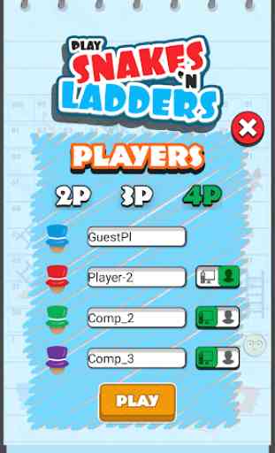 Play Snakes & Ladders 3