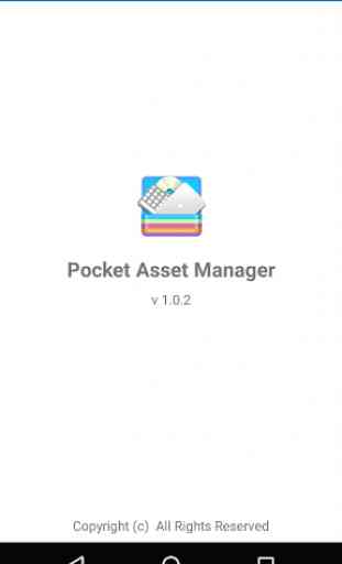 Pocket Asset Manager 1