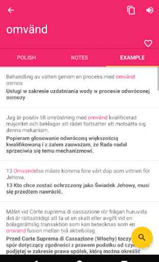 Polish Swedish Offline Dictionary & Translator 3
