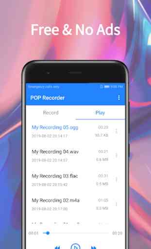 POP Recorder - Audio Recorder & Voice Recorder 3