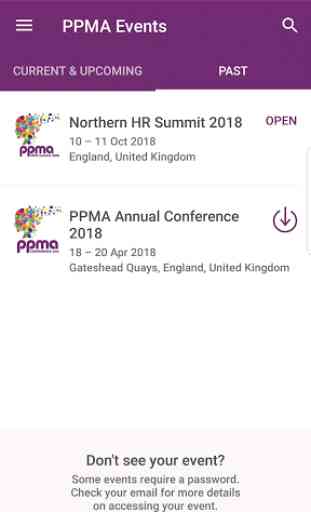PPMA Events 1