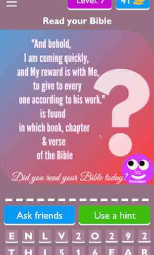 quiz Bibbia, crescere la vostra fede 3