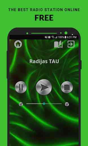 Radijas TAU Radio App FM LT Free Online 1