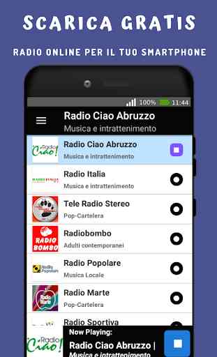 Radio Ciao Abruzzo App FM in Diretta Gratis 3