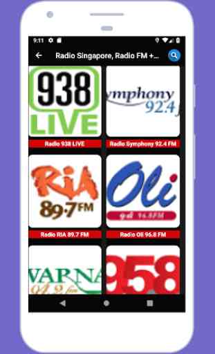 Radio Singapore: Radio Singapore FM + Radio Online 2