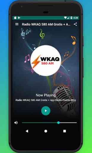 Radio WKAQ 580 AM Gratis + App Radio Puerto Rico 1