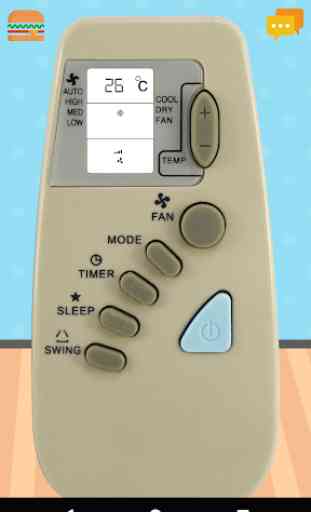 Remote Control For CHIGO Air Conditioner 1