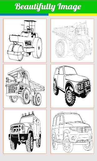 Russian Cars Coloring Book For Kids 1