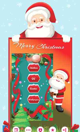Santa Claus Stickers 1