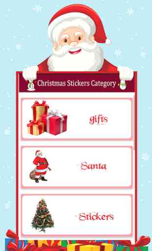 Santa Claus Stickers 3
