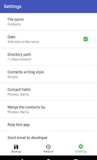 Save contacts to txt PRO 4