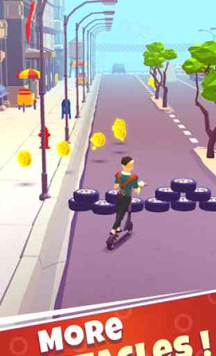 Scooter Ride — obstacle course game 2