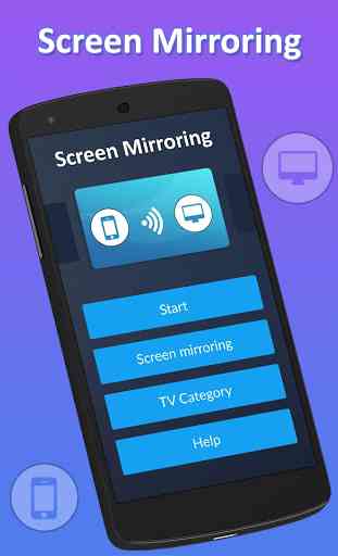 Screen Mirroring With TV : Mobile Screen to Tv 3