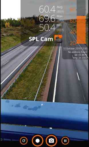 SPL CAM - decibel meter with video recorder 1