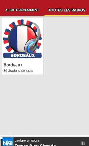 Stations Radio de Bordeaux - France 4