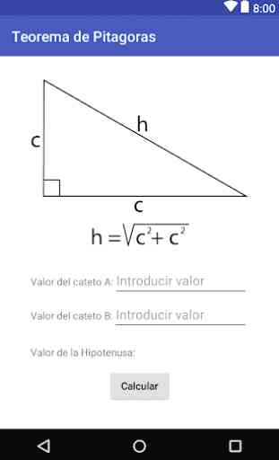 Teorema de Pitágoras 3