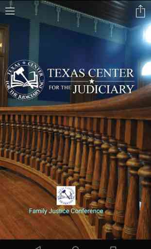 Texas Center for the Judiciary Conferences 2
